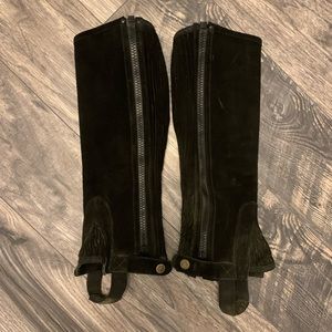 PERRIS 💠 100% Suede Adult Half Chaps